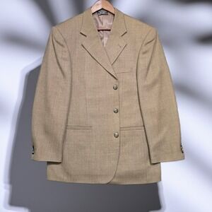 Bernhard Altmann Brown Wool Sport Coat Blazer 43R Couture‎ Quiet Luxury
